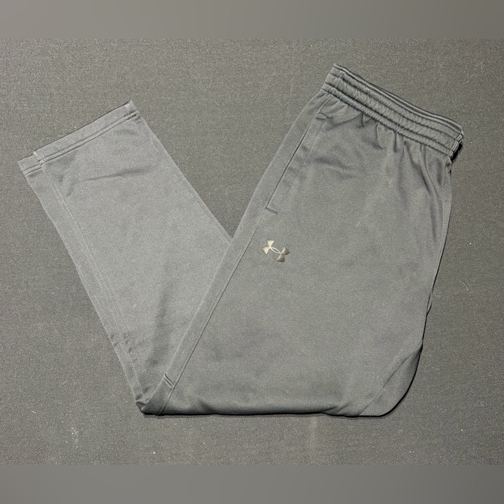 Under Armour Men’s Loose Fit Black Sweatpants Size XL - Picture 3 of 3